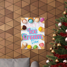 Load image into Gallery viewer, National Ice Cream Day Poster