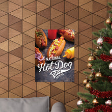 Load image into Gallery viewer, National Hot Dog Day Poster