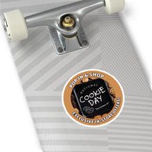 Load image into Gallery viewer, DECEMBER 4TH NATIONAL COOKIE DAY: Round Stickers, Indoor\Outdoor