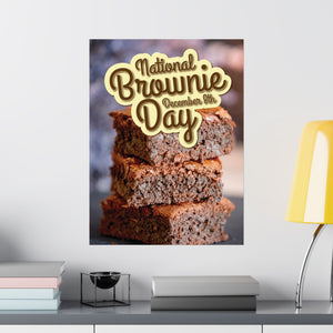 12/8 NATIONAL BROWNIE DAY Poster is here!