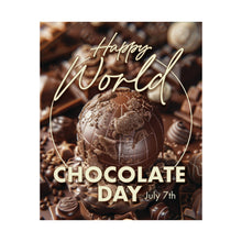 Load image into Gallery viewer, Happy World Chocolate Day Poster
