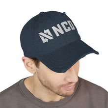 Load image into Gallery viewer, NCD Embroidered Distressed Hat, Vintage Adjustable
