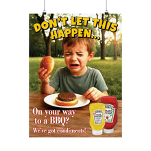 Load image into Gallery viewer, Summer Condiments Promo Poster
