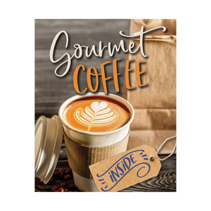 GENERIC GOURMET COFFEE INSIDE Posters