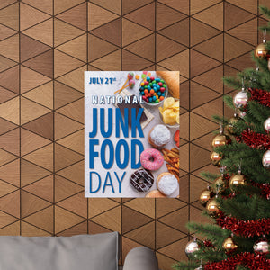 National Junk Food Day Poster