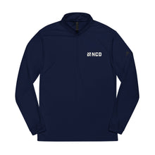 Load image into Gallery viewer, Navy NCD + Adidas® Men&#39;s Quarter-Zip Pullover Jacket,  Embroidered Apparel
