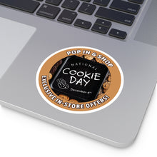 Load image into Gallery viewer, DECEMBER 4TH NATIONAL COOKIE DAY: Round Stickers, Indoor\Outdoor
