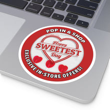 Load image into Gallery viewer, October 19 SWEETEST DAY: Round Stickers, Indoor\Outdoor
