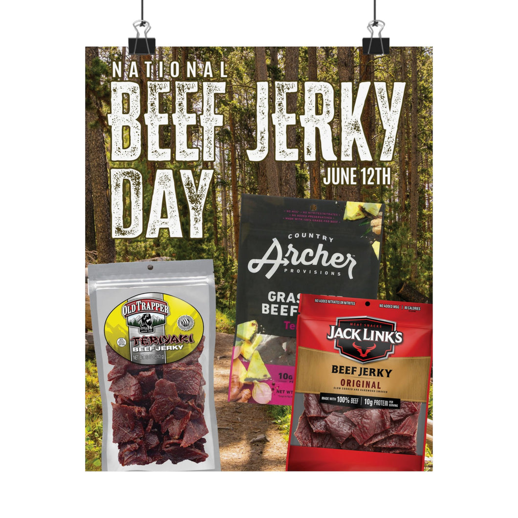 JUNE 12th National Beef Jerky Day w/ Brands!