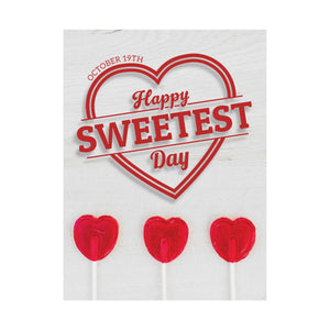 OCTOBER 19 IS NATIONAL SWEETEST DAY! Posters 10/19