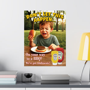 Summer Condiments Promo Poster