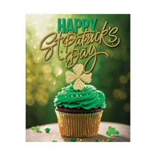 Load image into Gallery viewer, Happy St Paddy's Day with a Cupcake
