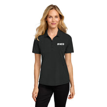 Load image into Gallery viewer, Ladies NCD Embroidered Polo Shirt — Women's Performance Work Polo
