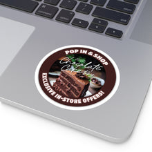 Load image into Gallery viewer, JANUARY 27 NATIONAL CHOCOLATE CAKE DAY: Round Stickers, Indoor\Outdoor
